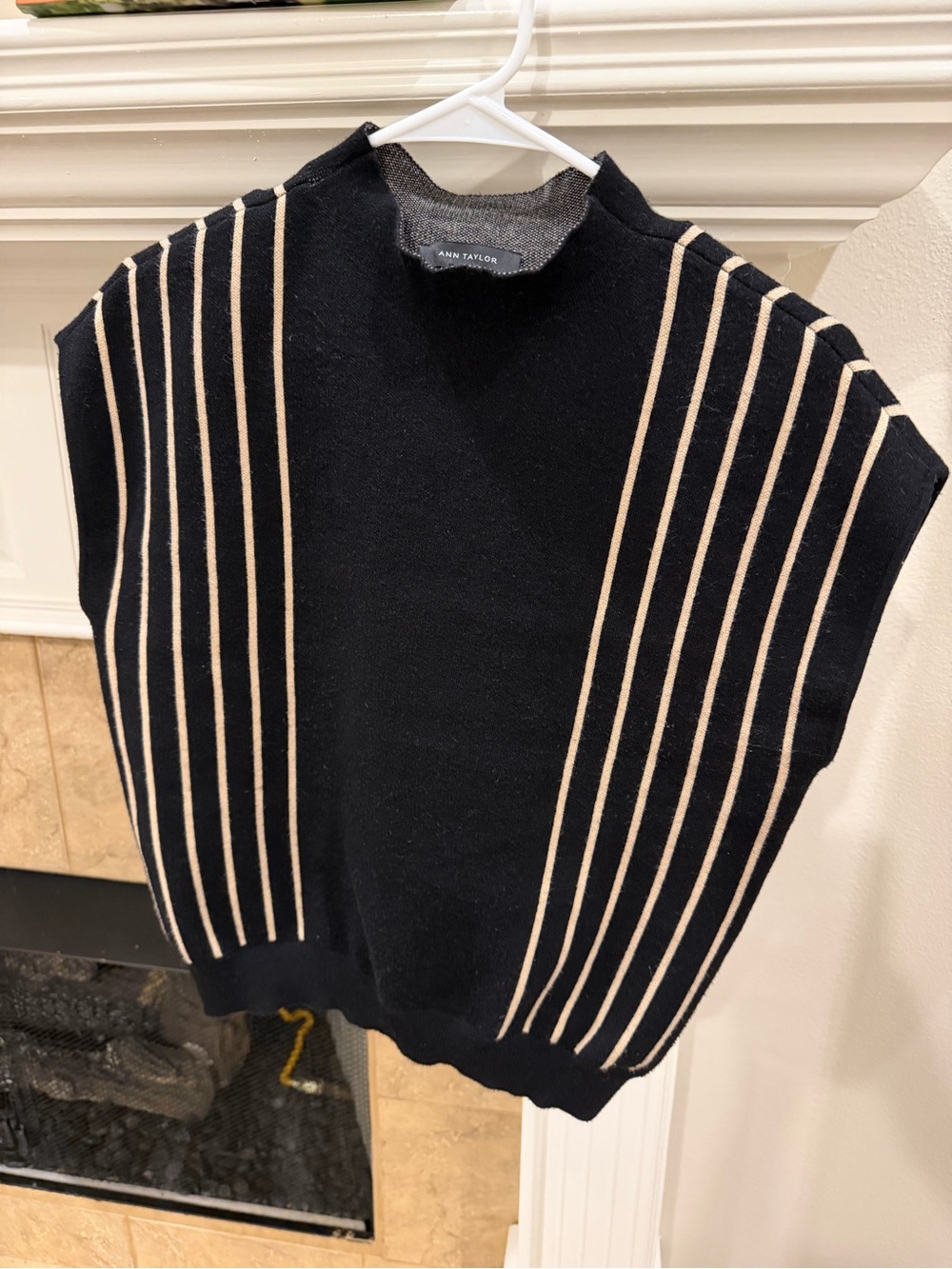 Ann Taylor Vertical Stripe Sweater Set - Picture 4 of 8